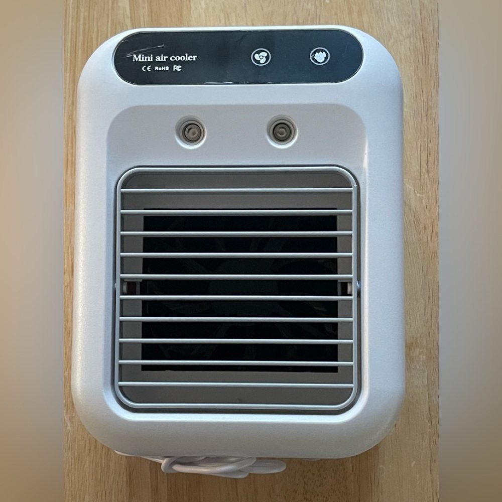 Compact White Mini Air Cooler